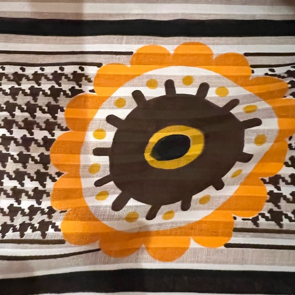 Vintage retro Wamsutta Mills fabric. Approx 1 yrd - Picture 4 of 5